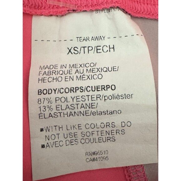 Under Armour Womens X-Small Pink Printed High Rise Compression Ankle Leggings XS - Picture 8 of 9